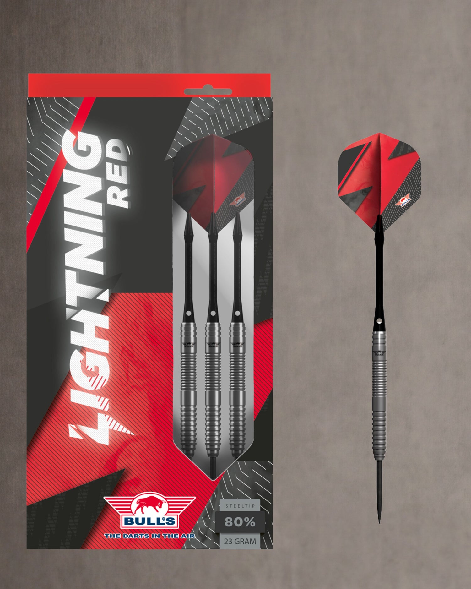 Bulls lightning red 80% - 23 gram