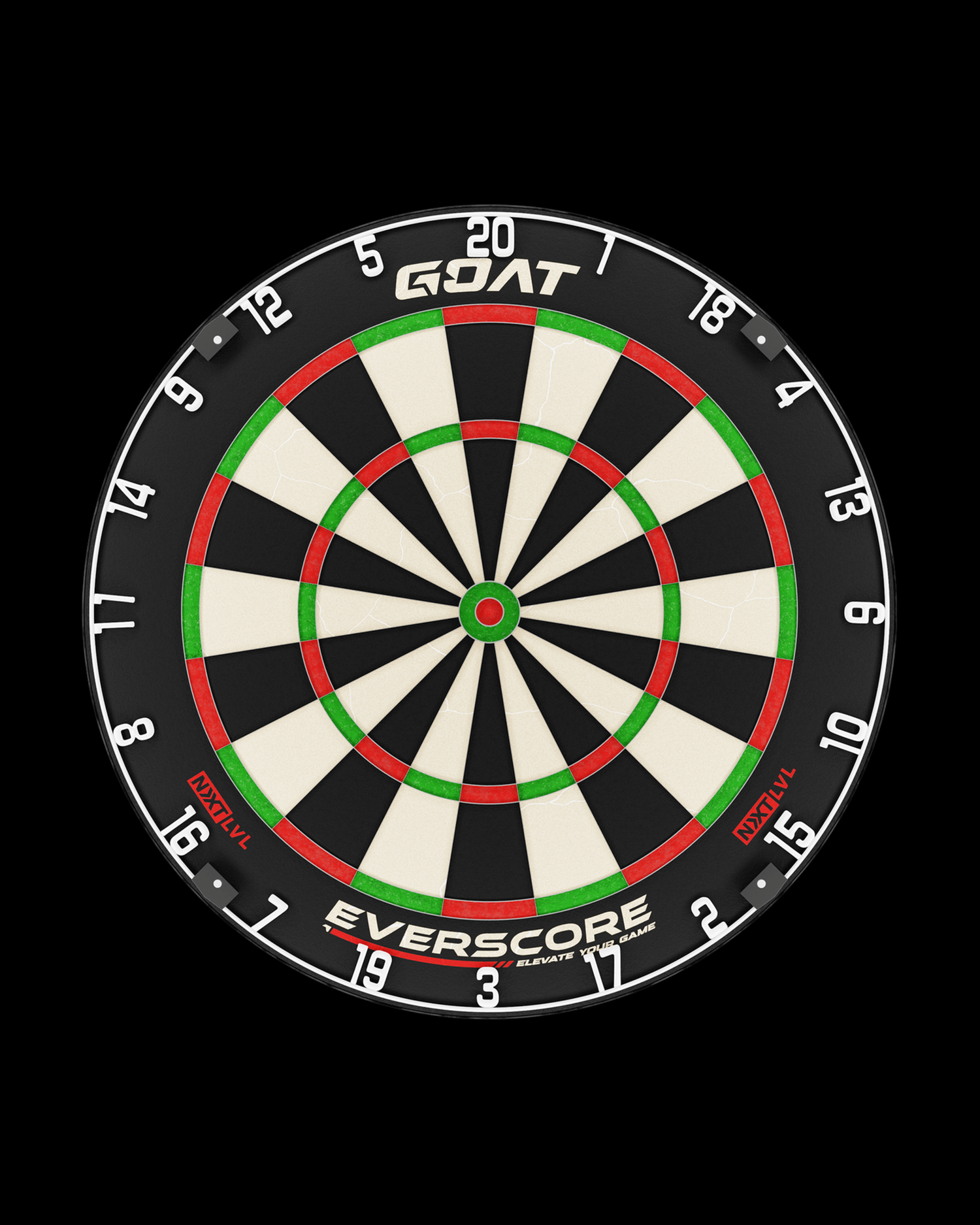 GOAT Everscore NXT LVL - Professioneel Dartbord